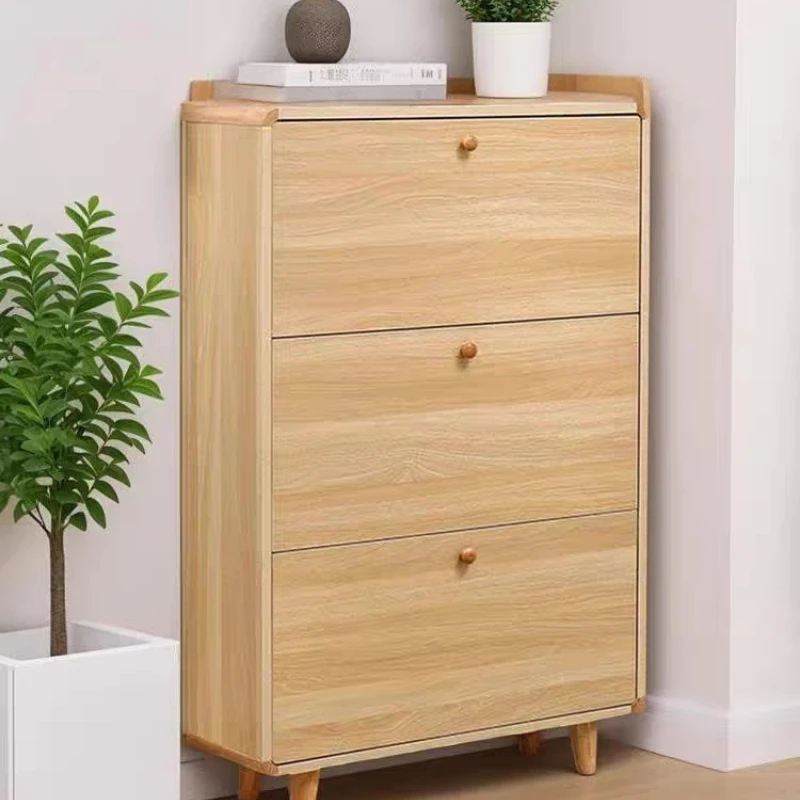 Display High Shoe Cabinet House Garden Showcase Hallway Crack Shelves Shoe Cabinet Metal Shelving Armario Zapatero Furniture