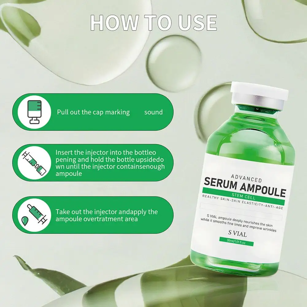 

Сыворотка-ампула Advanced Stem Cell Serum S VIAL: уменьшение покраснений, антивозрастной эффект, осветление морщин, восстановление кожного барьера, улучшение эластичности.