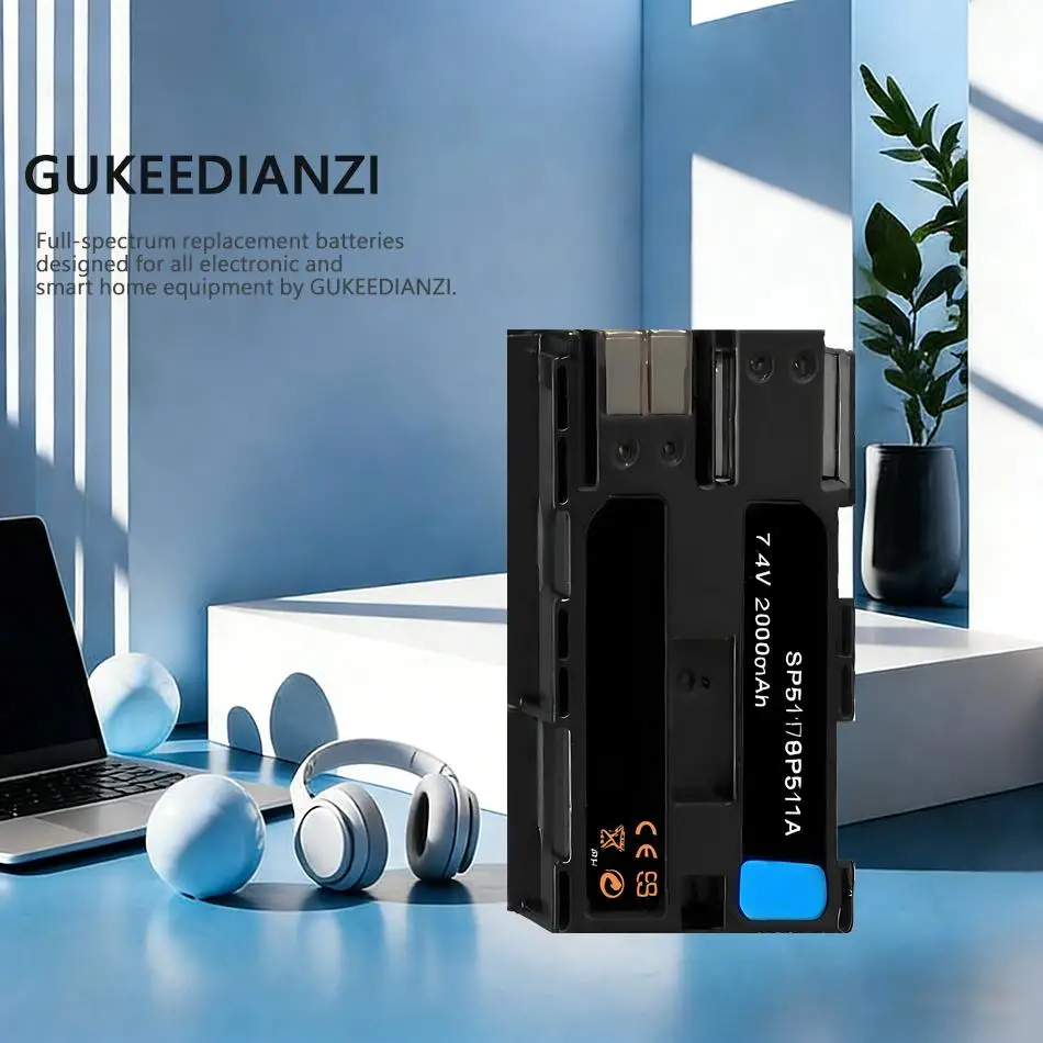 

Long-Lasting Camera Battery 2000Mah BP-511 For Canon Eos 300D 5D 10D 20D 30D 40D 50D D60 Powershot G6 G5 G3 G2 G1