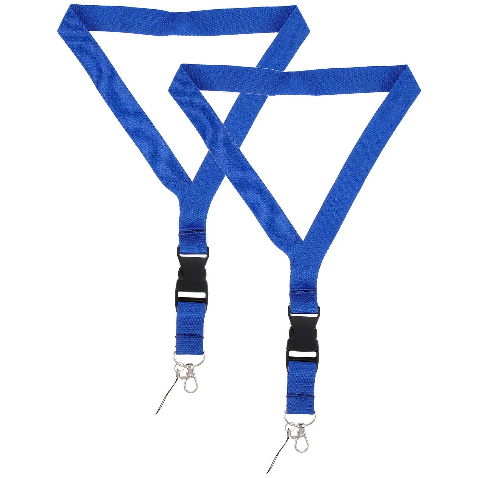 2Pcs Phone Lanyard Polyester Soft Comfortable Neck Strap Portable Decorative Cell Phone Hanging Strap Key Pendant