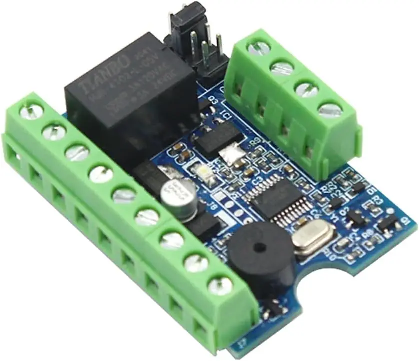 

12V Access Control Mini Relay Module Controller Board TM Wiegand 26-44 RFID Card Reder Door Access Control System