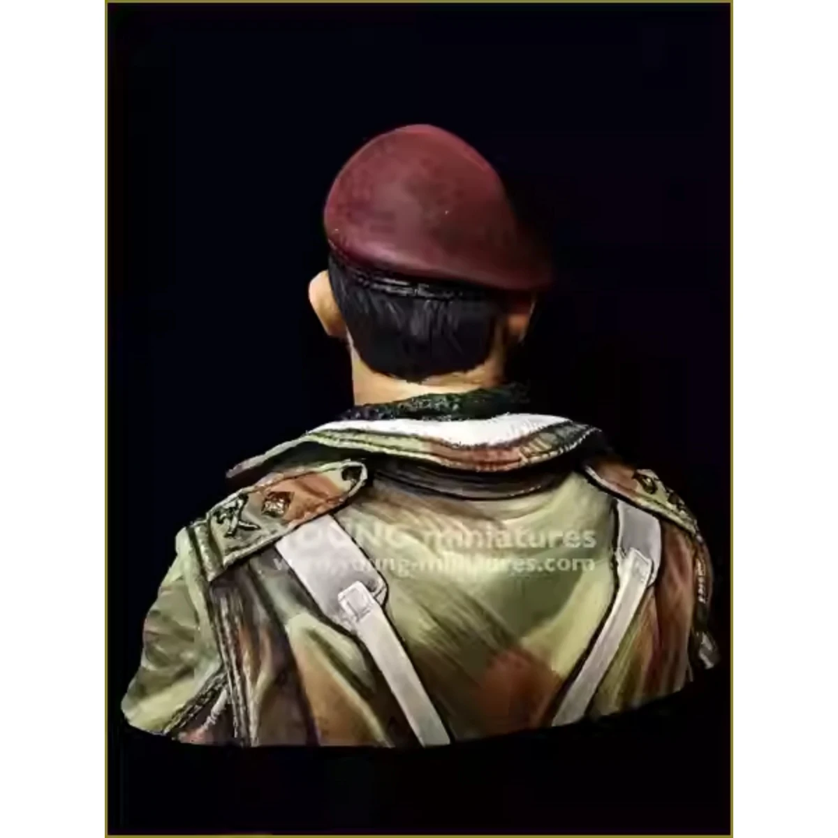 

1/10 Resin figure unpainted model kit, bust of World War II Battle of Arnhem British officer unassembled and unpainted GK, 948X