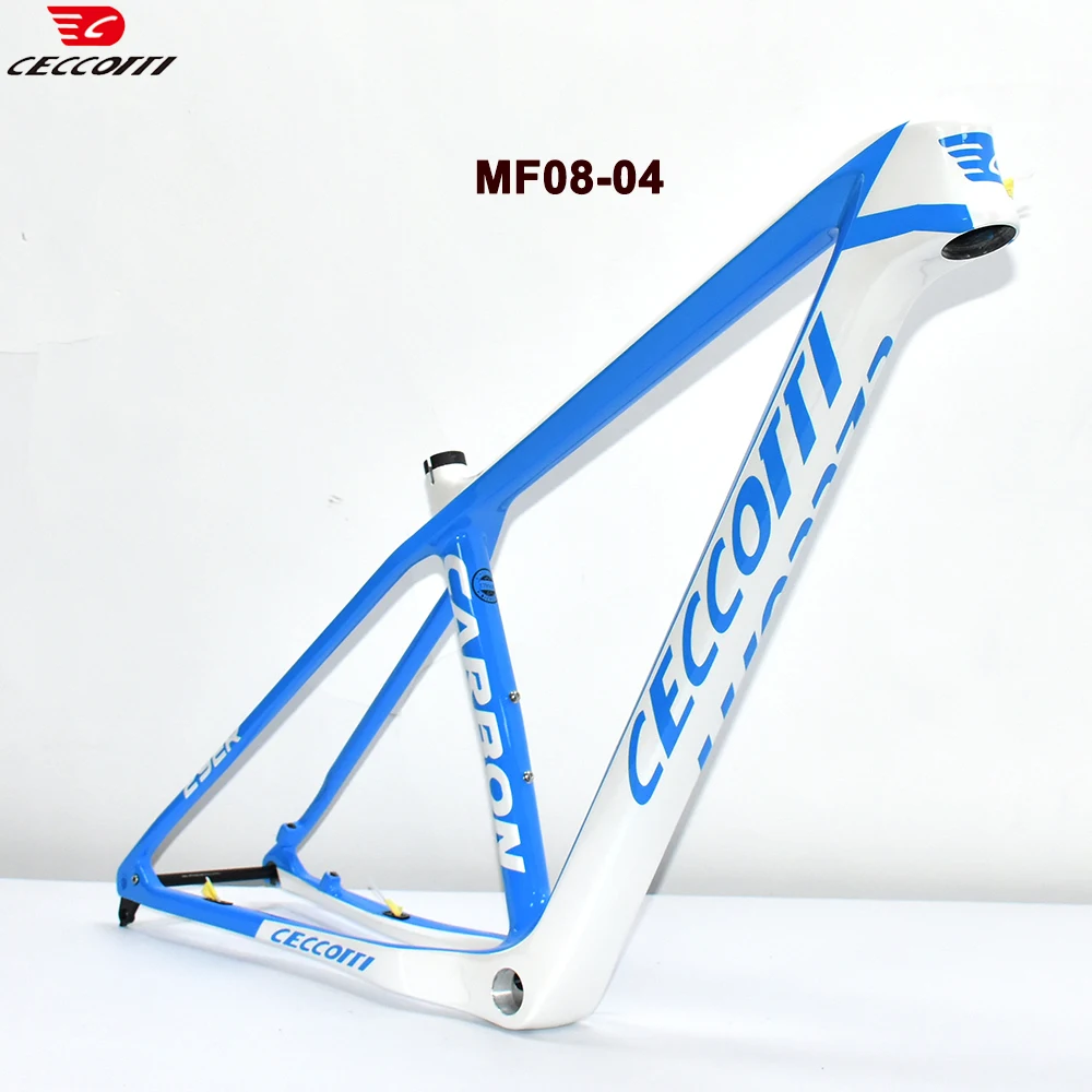 CECCOTTI 29er Mountain Bike Frames XC Hardtail bicycke Frameset 148*12mm boost BSA 73mm thread BB carbon frame