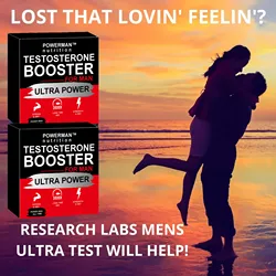 Maintains muscle strength and energy levels:To help balance hormone levels and promote overall well-being in healthy adult men