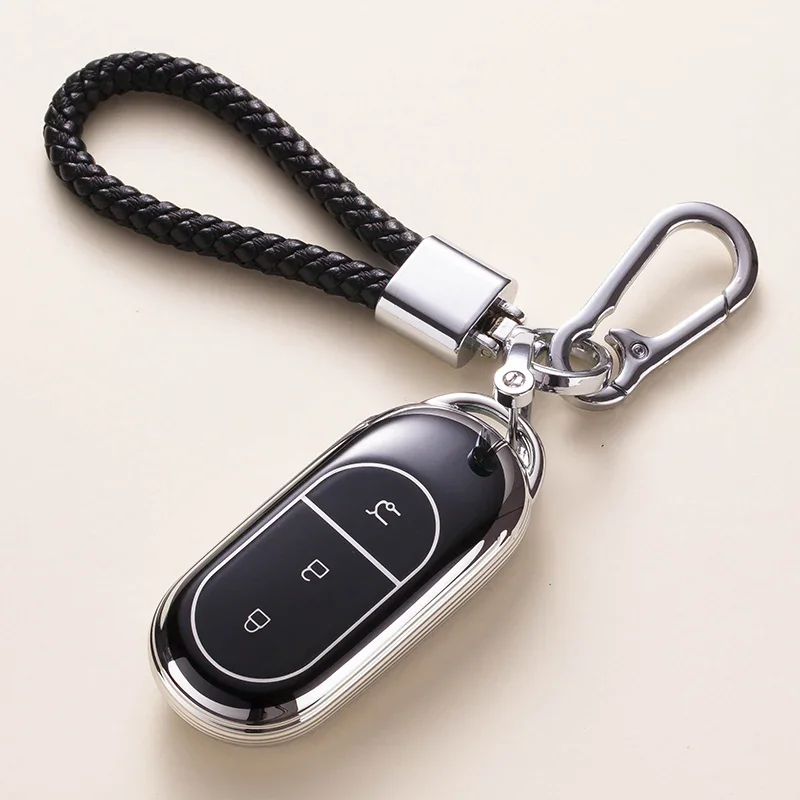 

Car Key Protection Cover Suitable for LEAPMOTOR C11 C10 C16 C01 Black White Car Remote Key Case Cover