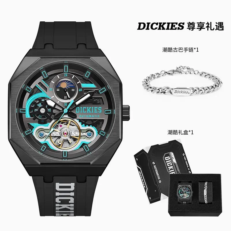 Echte Dickies Automatisch Mechanisch Horloge Holle Trend Lichtgevende Horloges Cl485