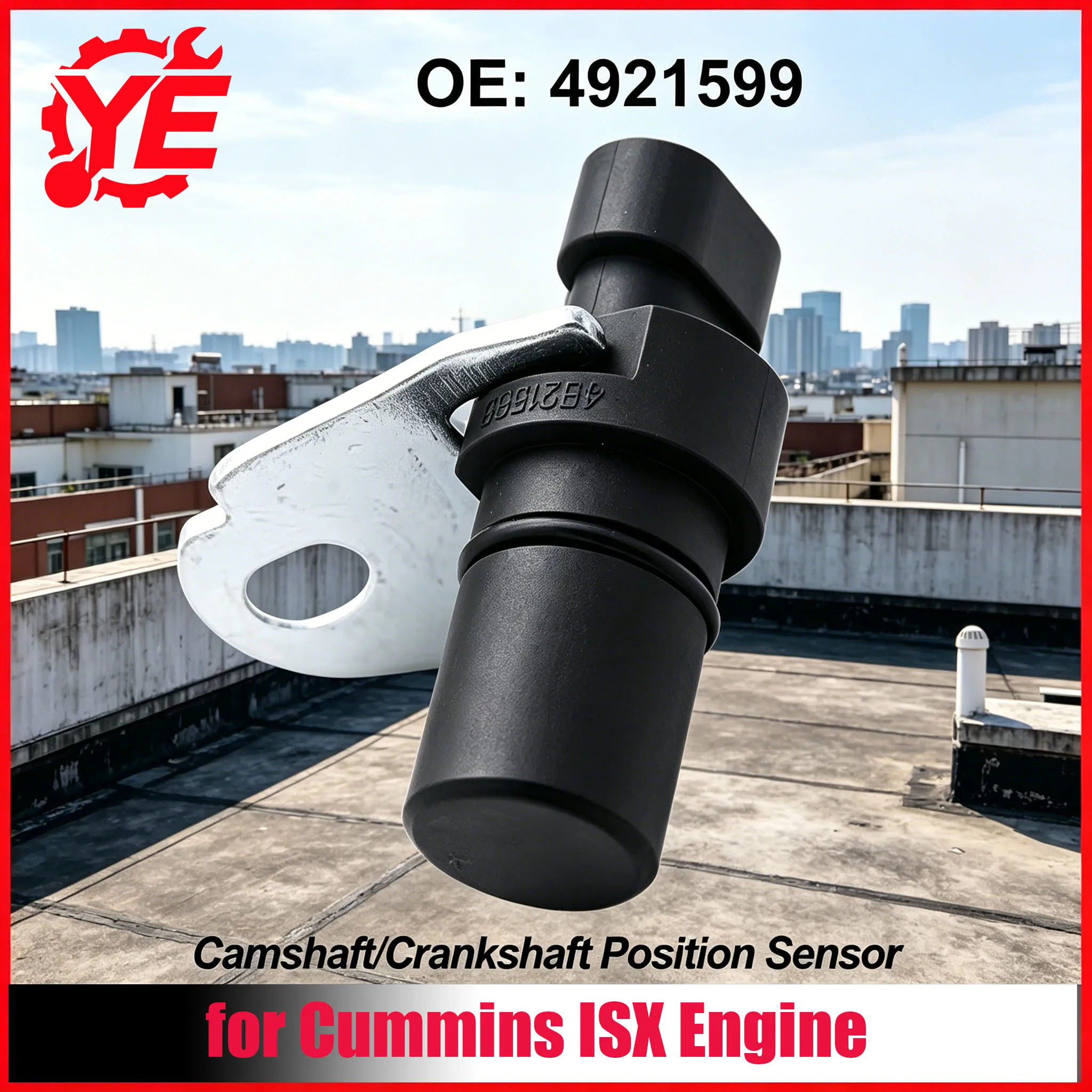 

OEM 4921599 NEw Crankshaft Crank Position Sensor fit For Cummins ISX QSX ISX15 QSX15 3331017 4921600 5491994