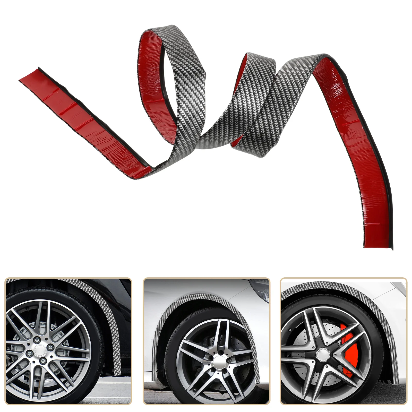 

2 Pcs Wheel Eyebrow Decorative Strip Truck Trim Car Accessories Protector for Arch