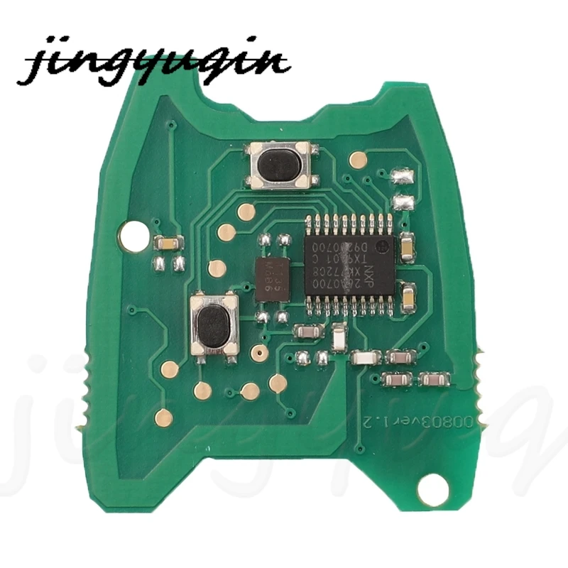 jingyuqin Car Remote Key Electronic Board Plate for PEUGEOT 106 206 207 306 307 Partner