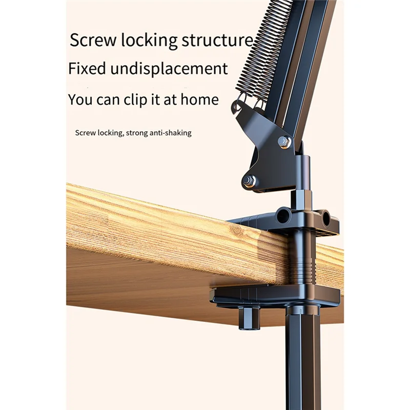 

Полная подставка для мобильного телефона Lazy Stand 360° ° Регулируемый прикроватный держатель для планшета 4–12,9 дюйма, мобильные телефоны, планшеты Lazy Arm, простой в использовании Durab