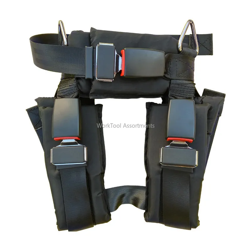 Skydiving bed safety harness outdoor trampoline cover kids bouncy bed safety belt accessories