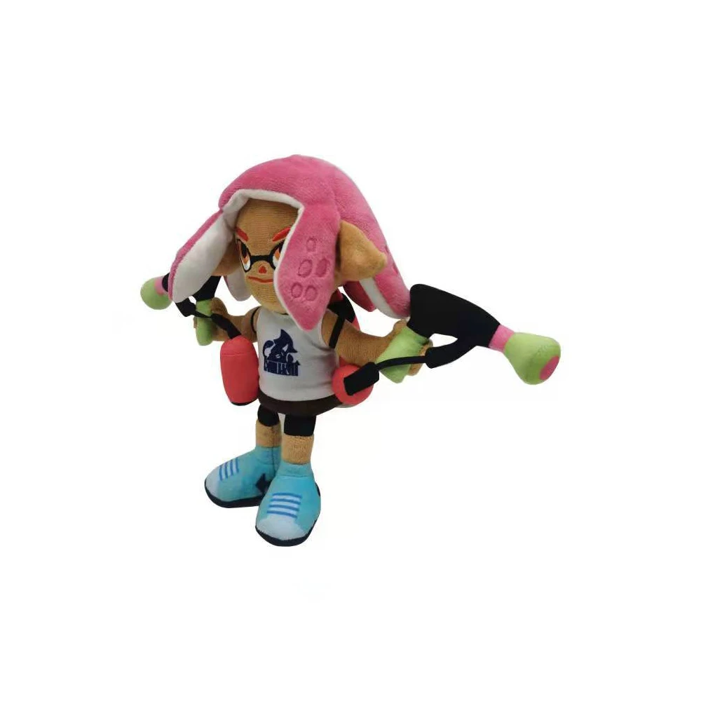 Anime Game Splatooning Toys Cosplay Cartoon Soft Stuffed Dolls Plush Toys Mascot Birthday Xmas Gift Halloween Decoration