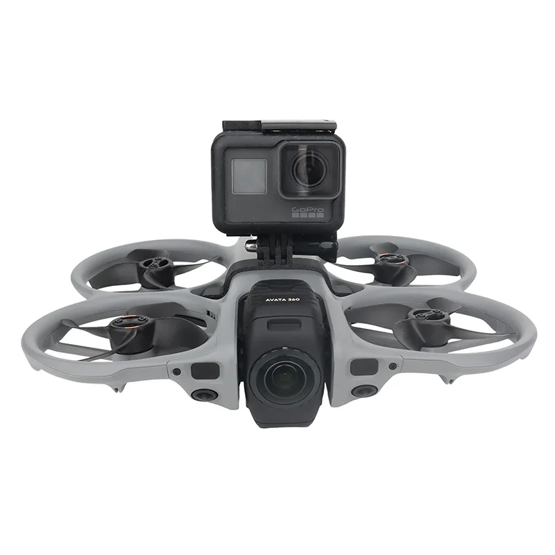 Drone Flight Upper Expansion Bracket Adapter Action Camera Searchlight Base Fixed Buckle For DJI Avata 360 Accessories