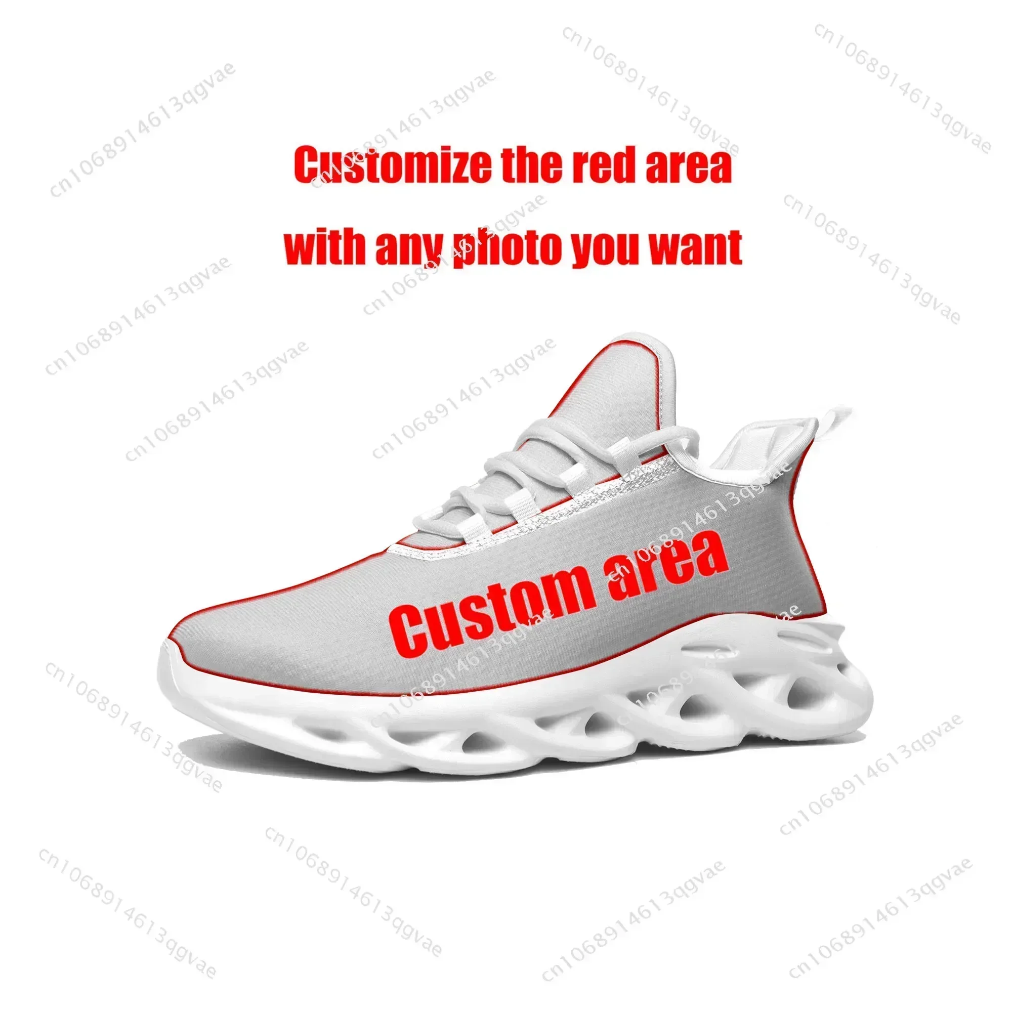 Skeleton Feet Prints Flats Sneakers Mens Womens Sports Running Sneaker Lace Up Mesh Footwear Tailor-made Shoe White