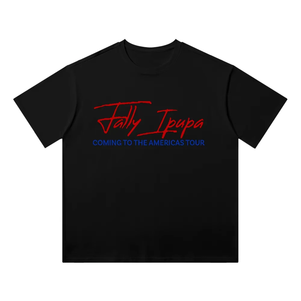 

Fally Ipupa Coming To The Americas Tour Cotton Tshirt Casual Short Sleeved Tee Tshirt Hip Hop Pullovers Shirt Men Womens Tops