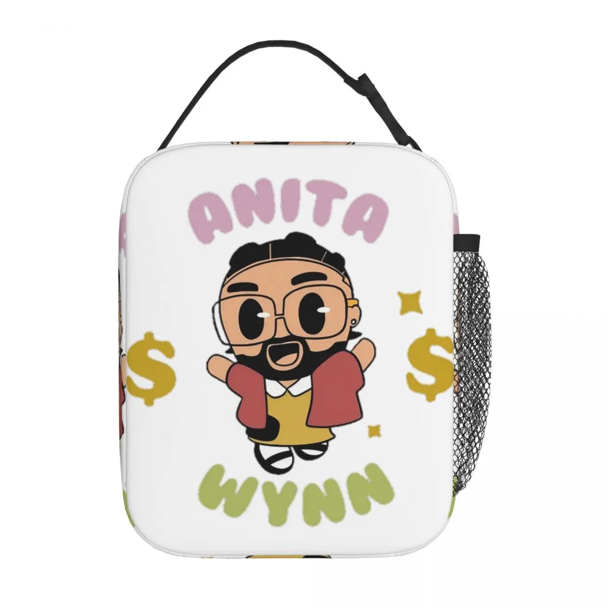 Anita Max Wynn Meme Humor Sac à lunch isotherme thermique pour pique-nique, sac alimentaire Hip Hop, glacière thermique, boîtes à lunch pour hommes et femmes