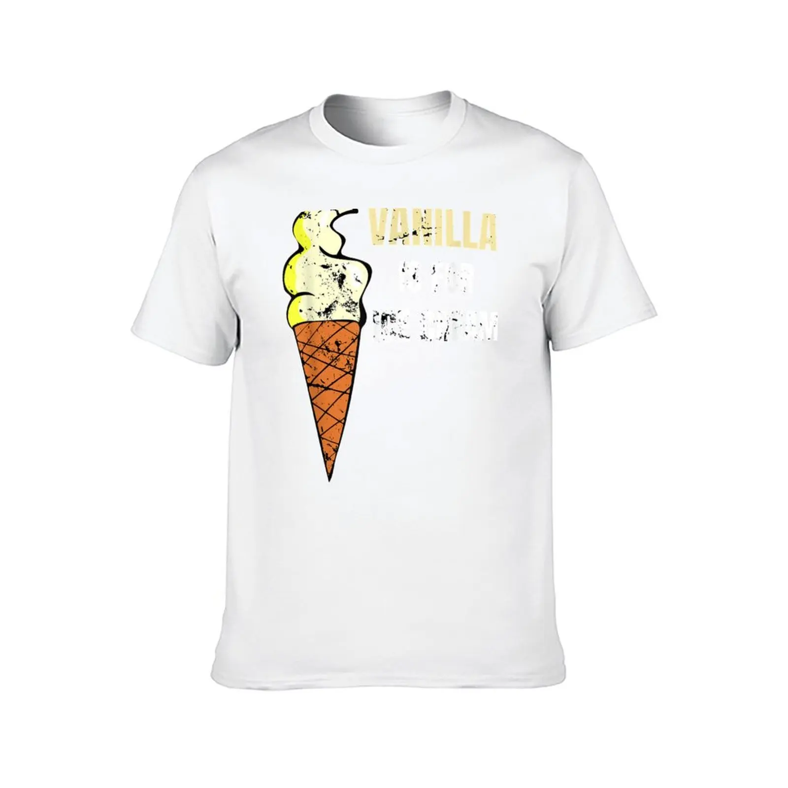 Bdsm Vanilla Is For Ice Cream Daddy Submissive Kink T-Shirt cotton t shirts high quality t shirts for man graphic funny T-Shirt
