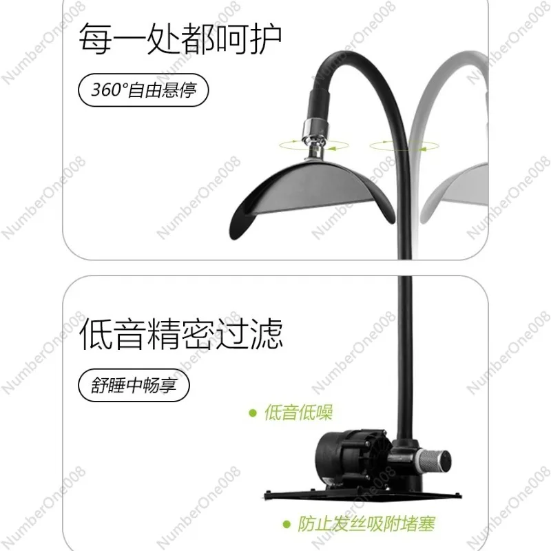 Carbonated Scalp Care Device with Constant Temperature System Waterfall Circulation Deep Cleansing for Hair Follicle Massager