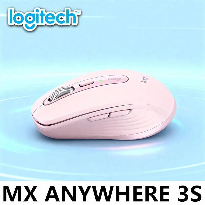 Logitech Master Series MX Anywhere 3S Bluetooth Wireless Silent Mouse Suara Lembut Kantor Tablet Wanita11