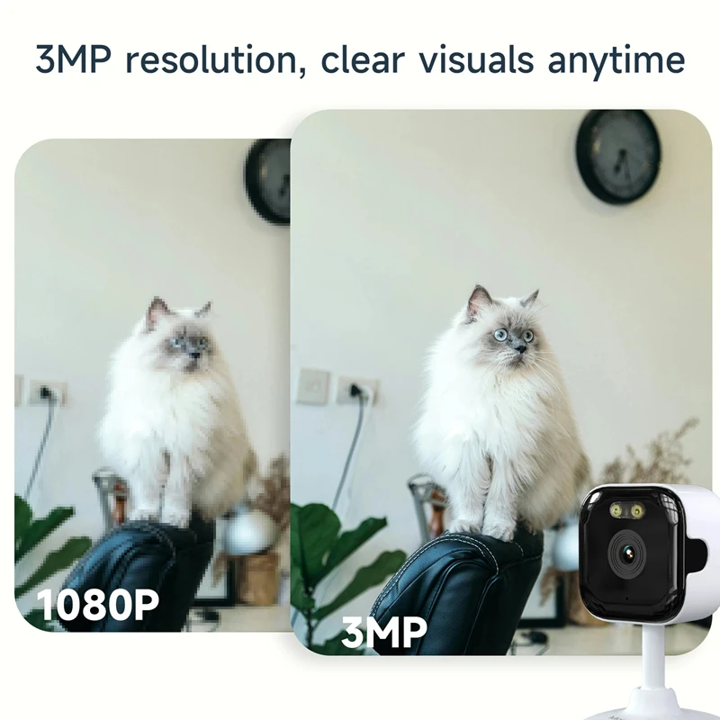 

Умные окна для дома с HD Wi-Fi камерой видеонаблюдения, уличная камера без сверления отверстий, НОВИНКА 2026