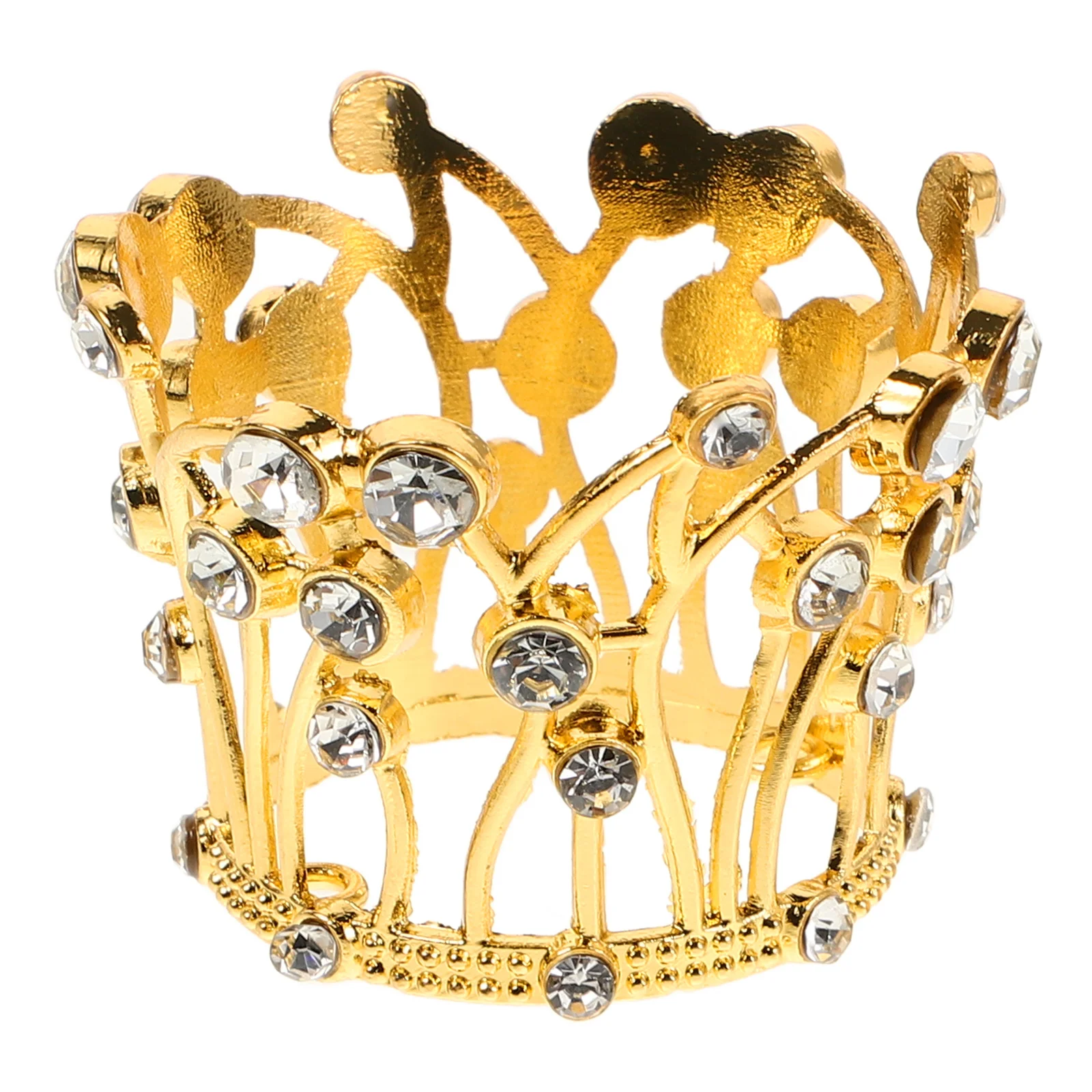 

Small Vintage Crystal Crown Tiara Mini Rhinestone Birthday Cake Topper Baby Shower Princess Party Supplies Birthday Cake Topper
