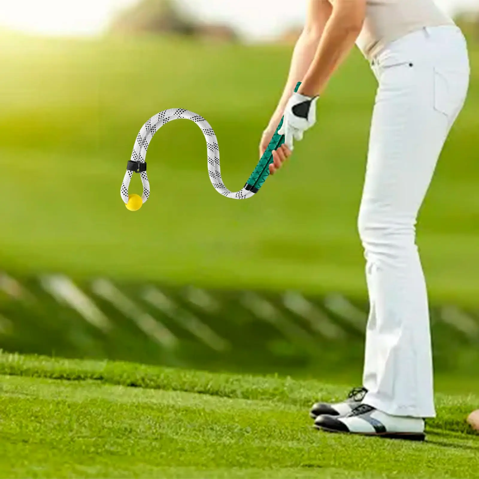 

Тренировочная веревка для гольфа, коррекция положения, тренировочное пособие для рук, прямая осанка, корректор качелей, руководство для игроков в гольф, взрослых