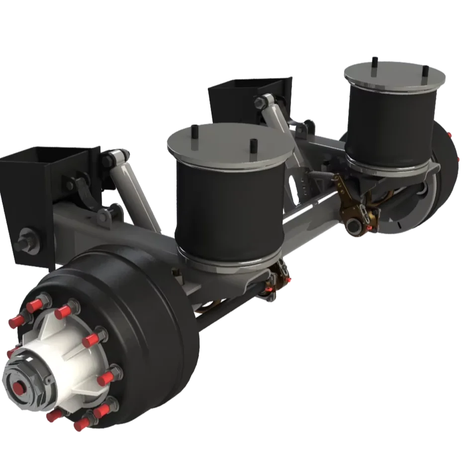 

Shock Absorption and Fuel Saving LUEN Trailer Part Lift Axle Semi Trailer air Suspension Trailer Parts & Accessories