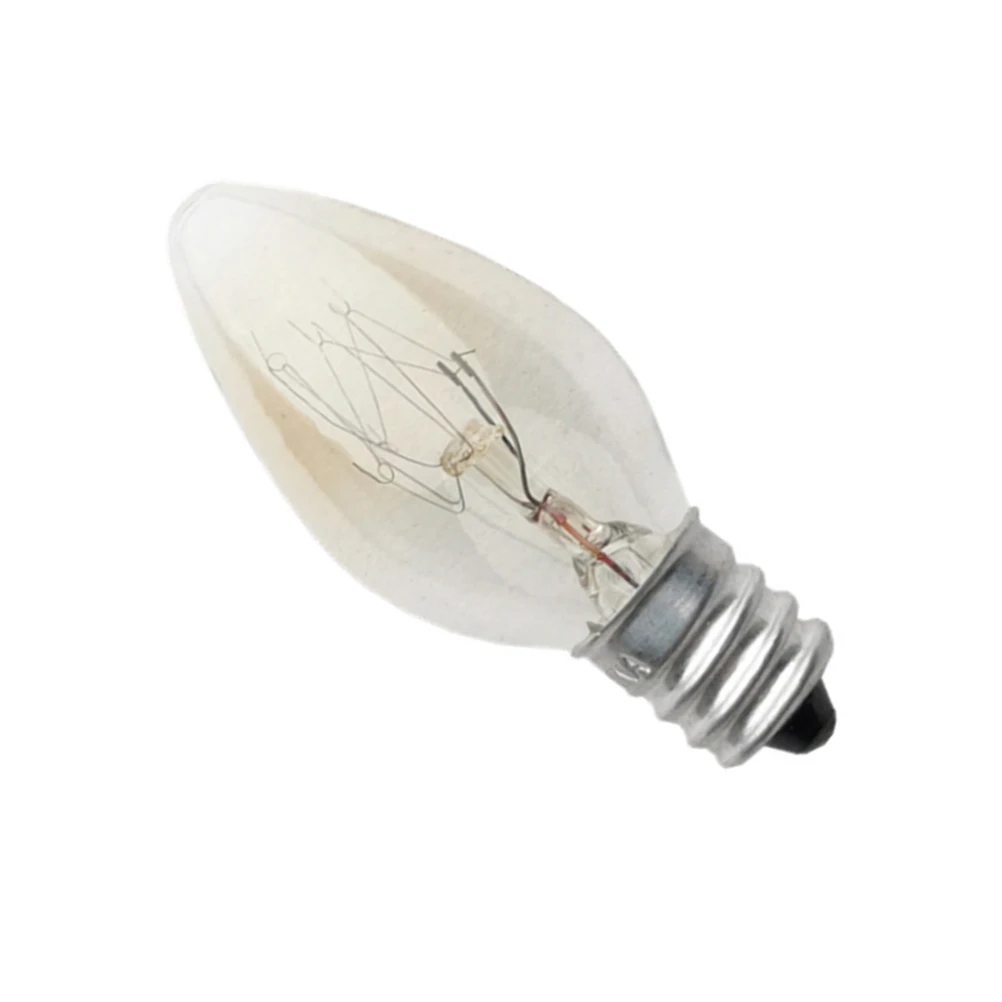 

10pcs Incense- Light Bulb E12 Small Screw Lamp Holder for Chandeliers Sconces Lanterns Ceiling Fans Decorative Fixtures