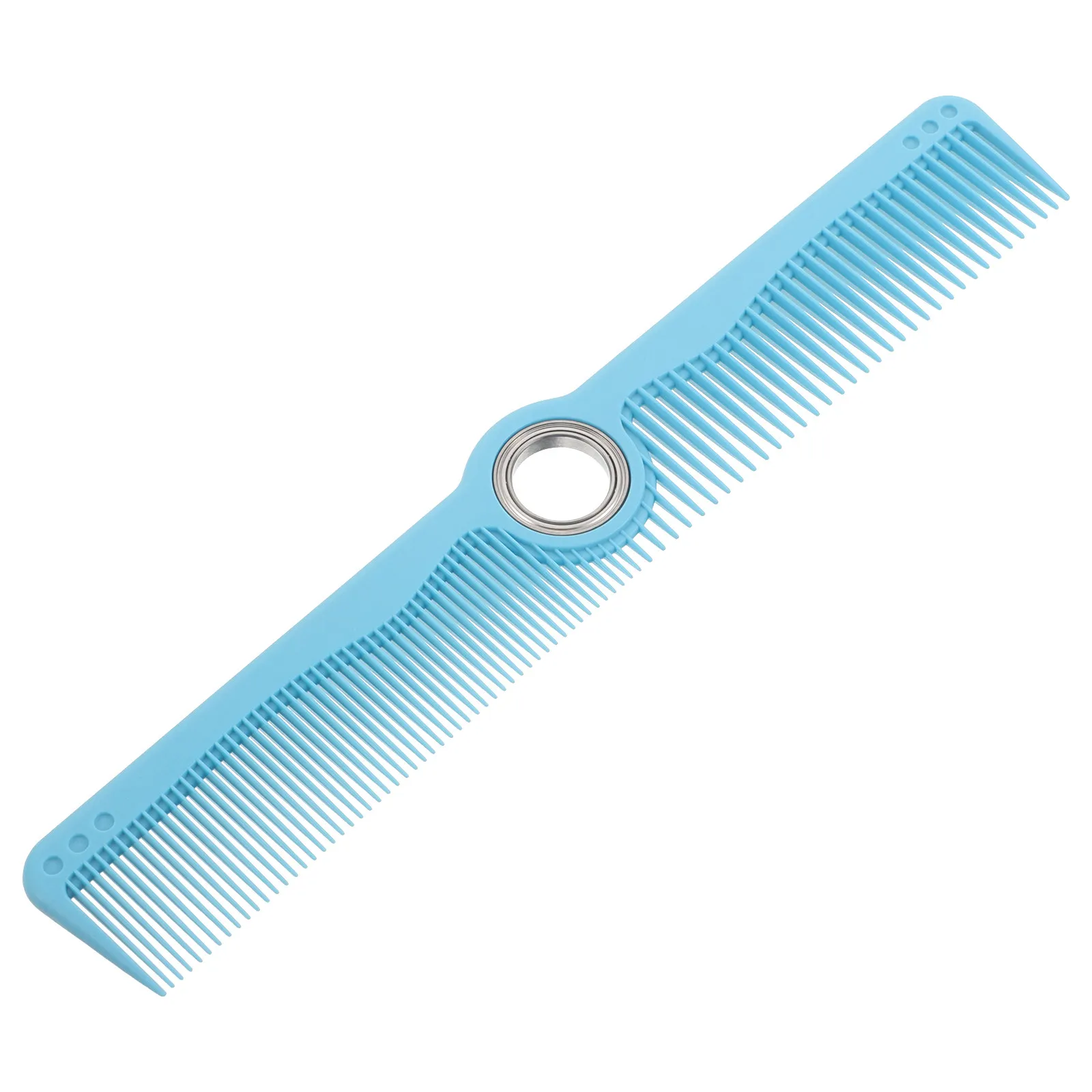 Rotating Hair Brush with Flexible Bristles and Ventilated Design Promotes Airflow Faster Drying Less Heat Damage