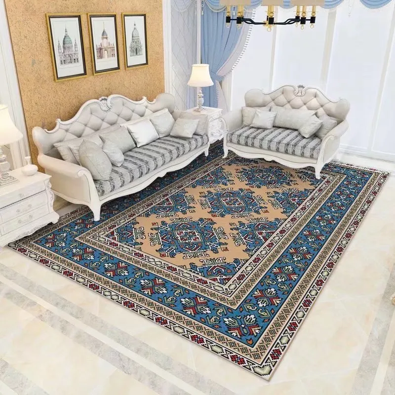 Luxury Carpet in the living room European style Decoration home bedroom carpet Lounge Rug Antiskid modern carpets large area rug