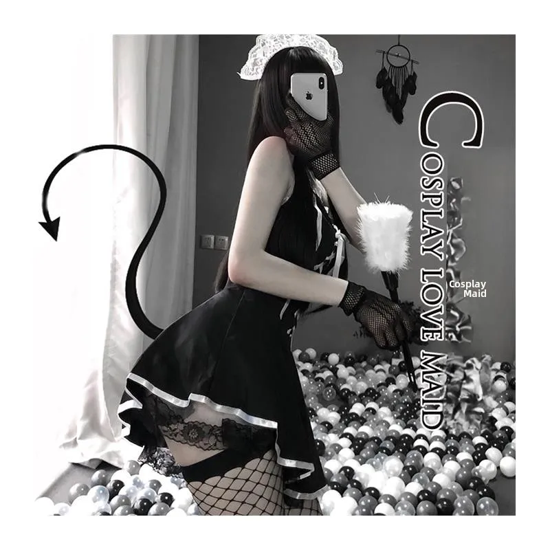 Costume de demoiselle d'honneur Sexy, vêtements de spectacle pour femmes, tenue de majordome séduisante d'halloween en boîte de nuit, serviteur attrayant Dr