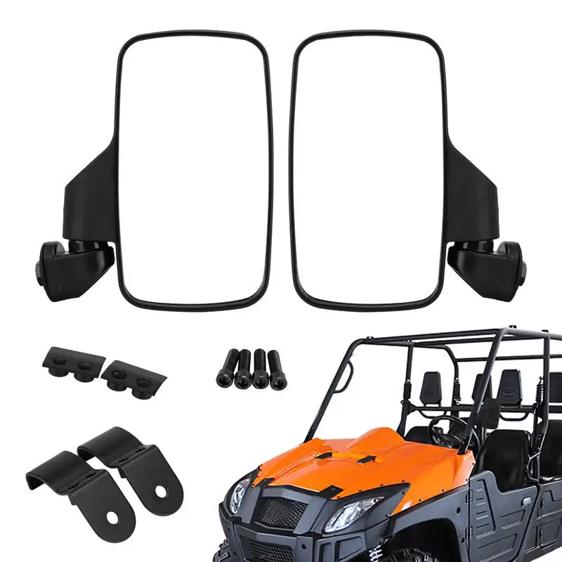 

Utv Mirrors For Side View 360 Degree Adjustable Conversion Reversing Mirror Automotive Replacement Parts Utv Accessories For