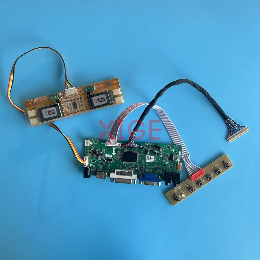 

For QD19EL01 PM190SX CLAA190EA03 TM190SX Matrix Controller Drive Board DIY Kit 1280x1024 4CCFL LVDS-30Pin HDMI+DVI+VGA 1280*1024