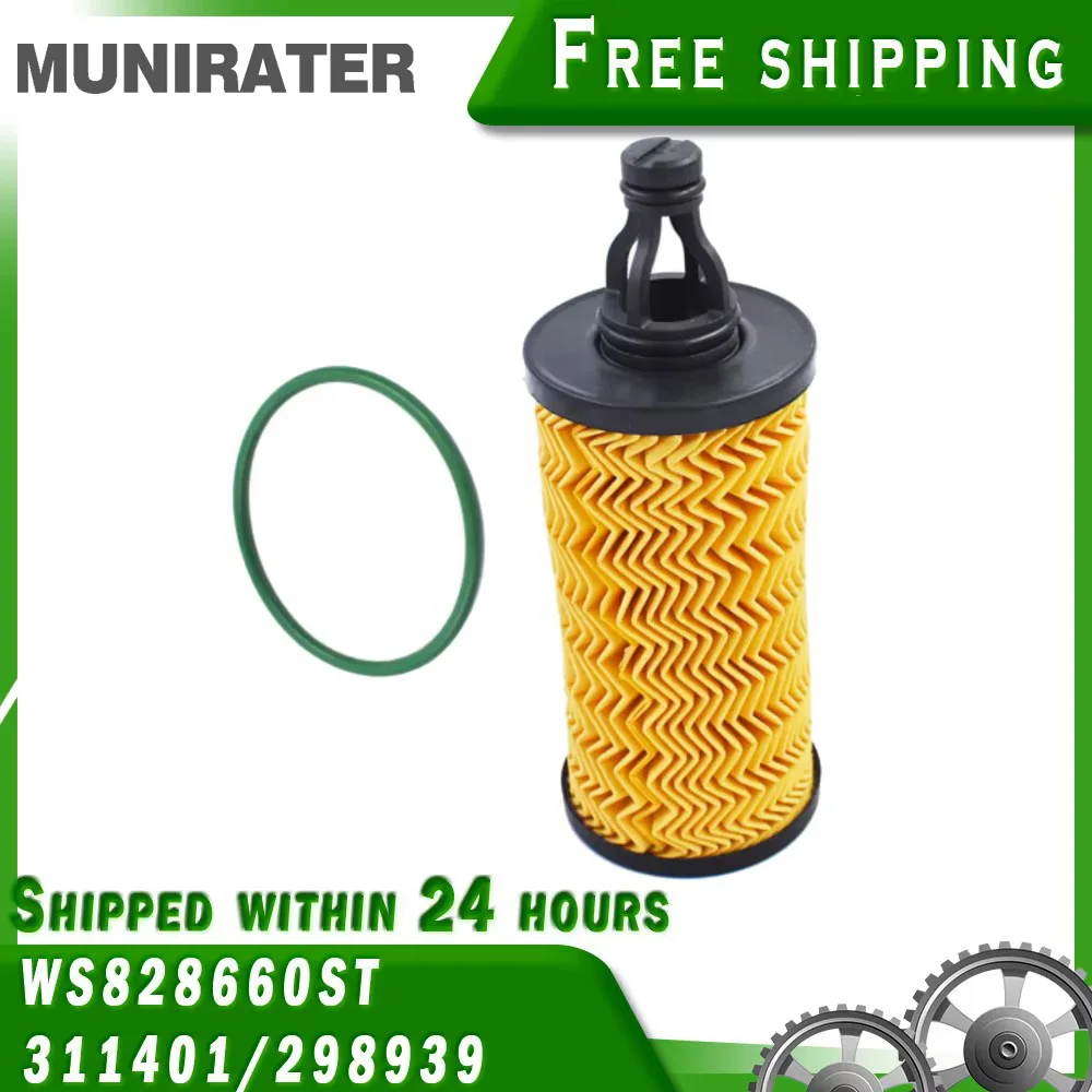

311401 298939 Oil Filter w/O-ring Fit for Maserati Ghibli Levante 2014-2019