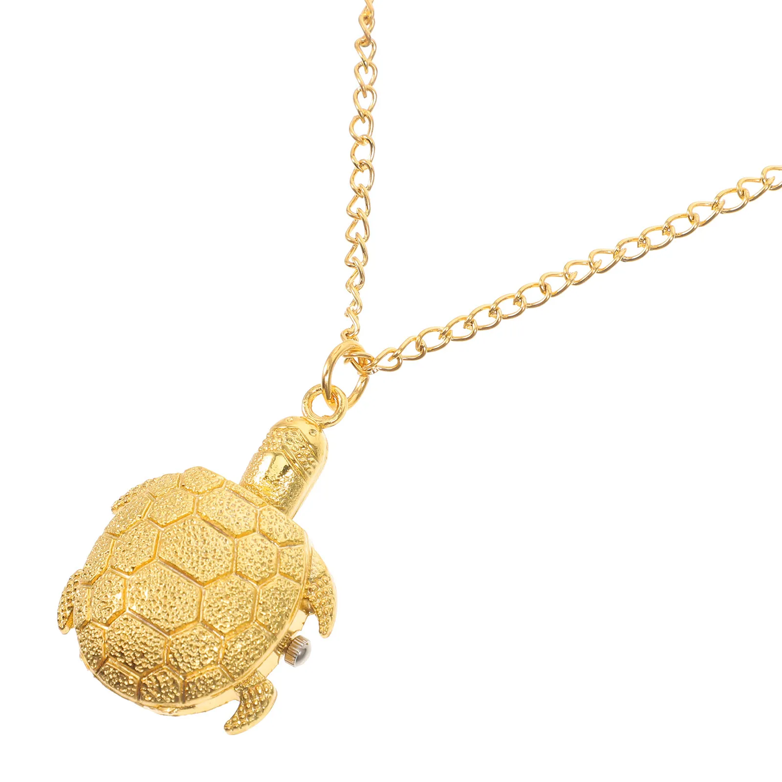 

Премиальные металлические карманные часы в форме черепахи со съемной цепочкой, удобные для ношения, идеальный подарок на день рождения, карманные часы для украшения образа.