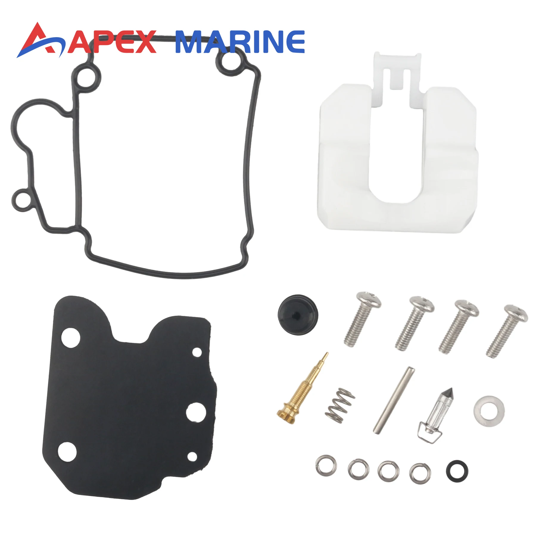 

65W-W0093 -01 -02 Outboard Carburetor Repair Set for Yamaha 4-Stroke F 25 30 40 HP Engine Replacement Parts 67C-W0093- 00 01