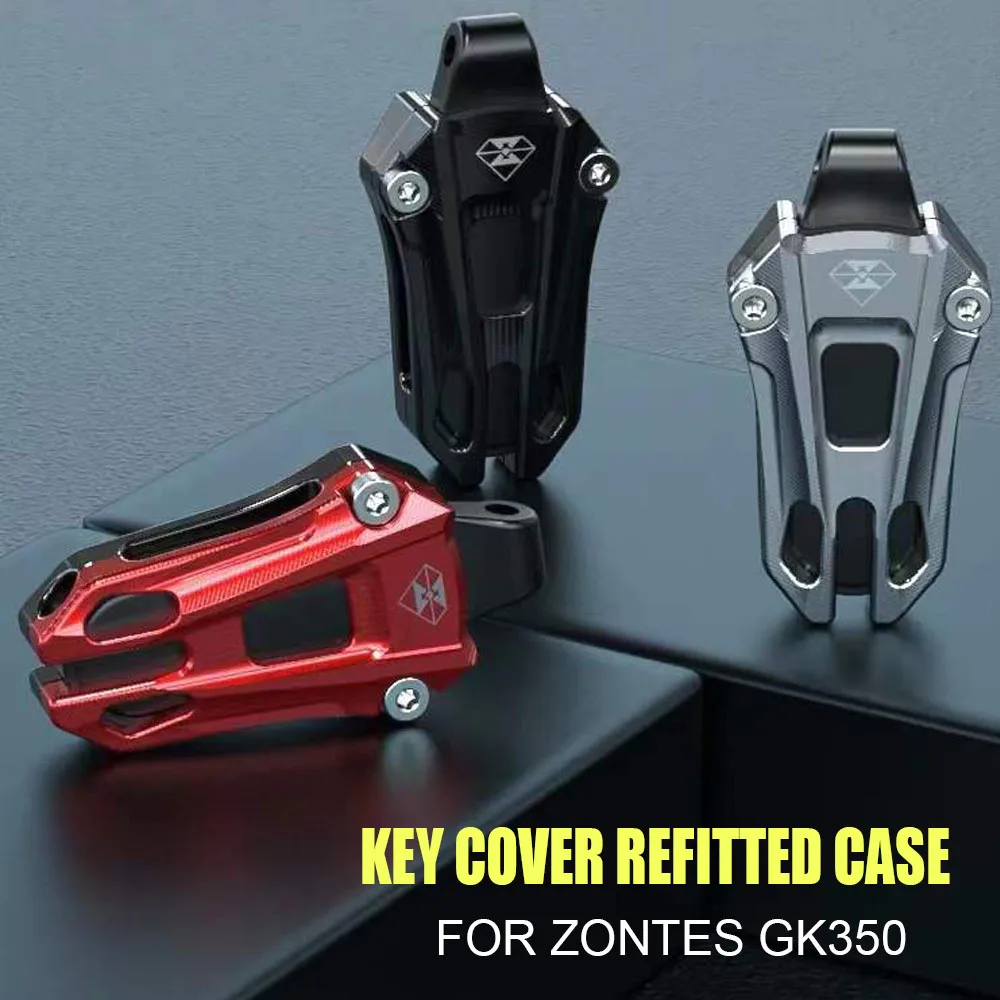 Key Cover For ZONTES GK350 ZT350GK 350GK Motorcycle Inductive Refitted Case Remote Protection Decorative Zontes GK 350