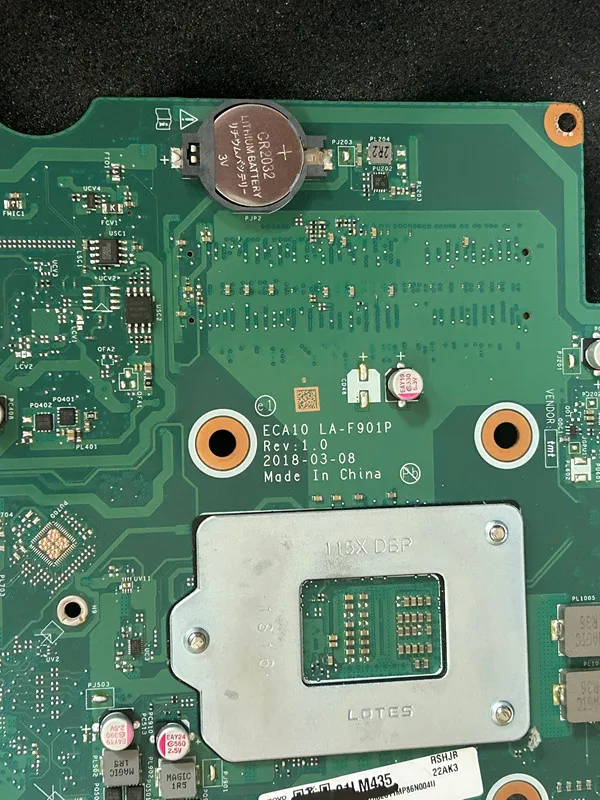 LA-F901P Voor Lenovo 520-24ICB Moederbord IB360SC1