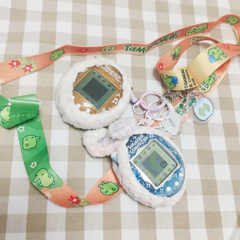 

Genuine Tamagotchi Ornament Toy Collection Decoration Mamekicchi Cute Stress Relief Toys Character Model Action Anime Gift