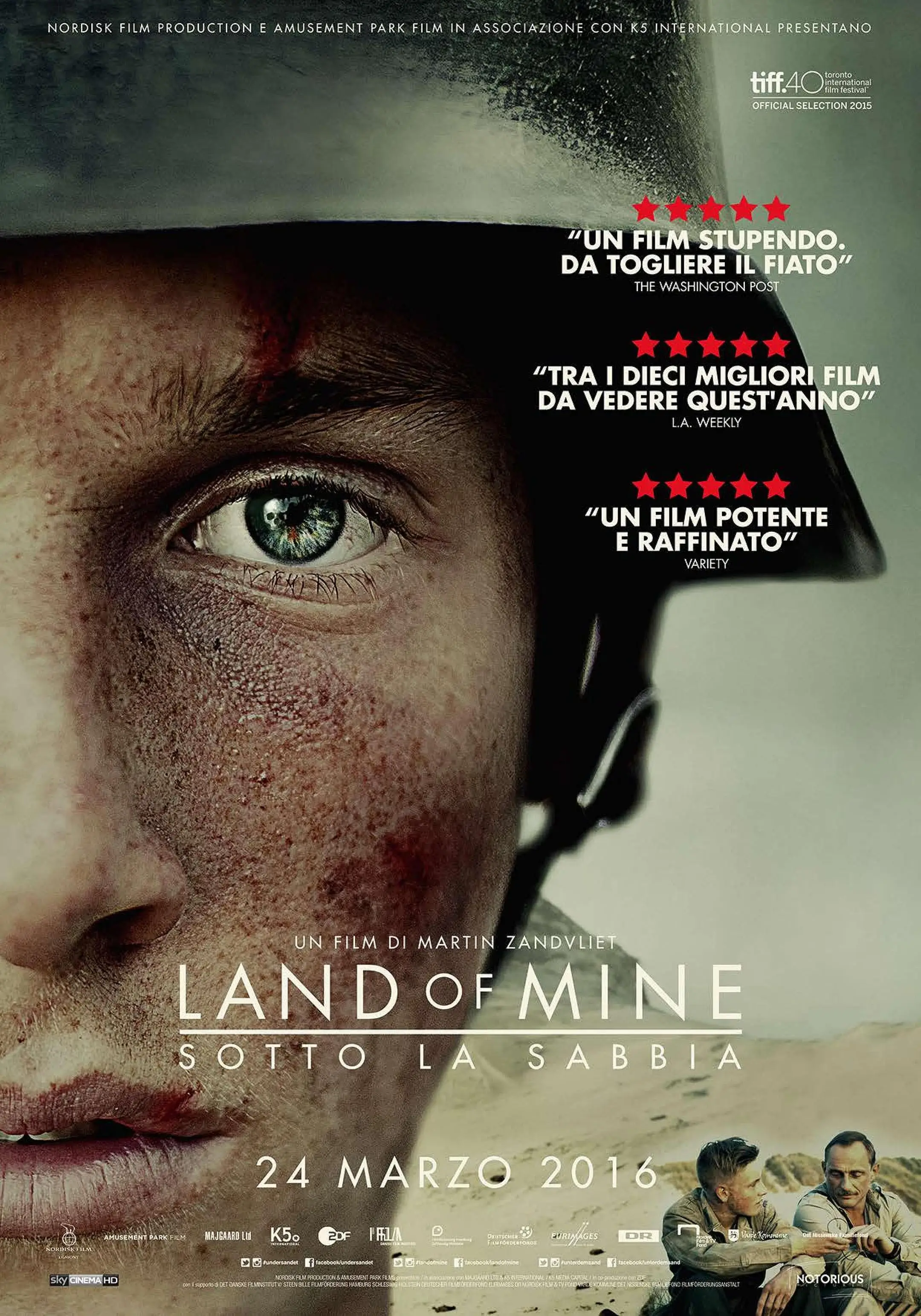 Movie Under sandet (2015) Wall Poster Wall Art Room Decoration
