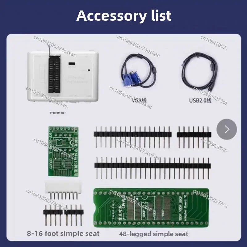 RT809H Programmer NOR NAND EMMC EC MCU High Speed Read/Write LCD Car Navigation Internet Protocol Television