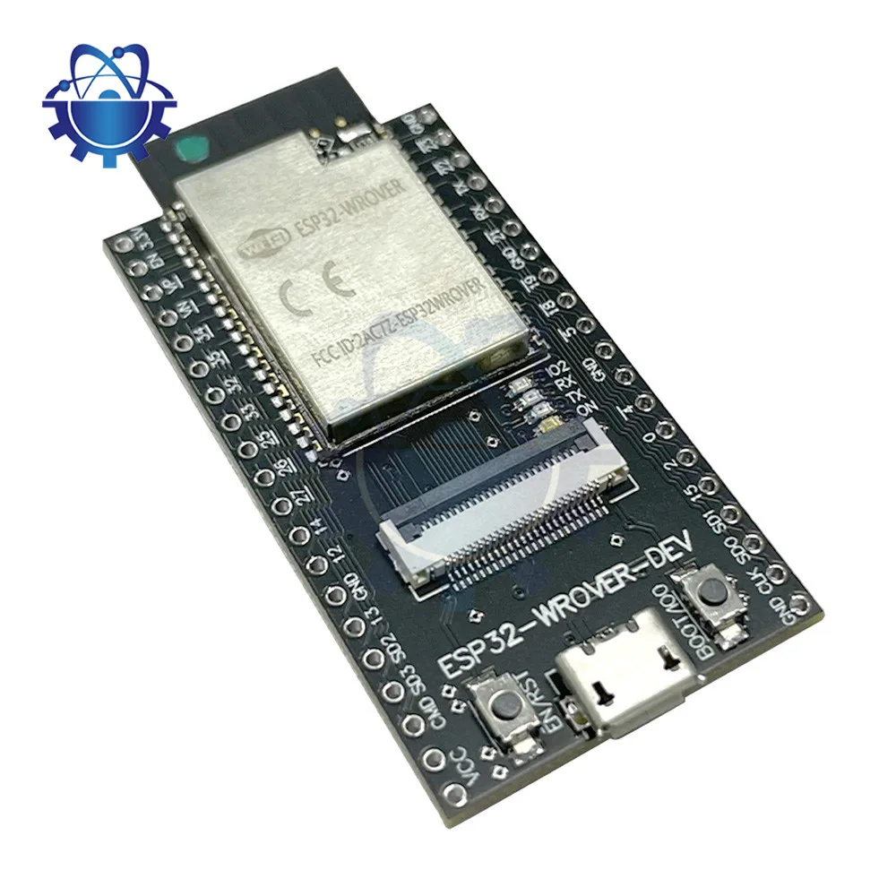 ESP32-WROVER-DEV Development Board with OV2640 Camera Wi-Fi Bluetooth Module 240MHz ESP32-CAM Built-in 4MB FLASH UART Interface