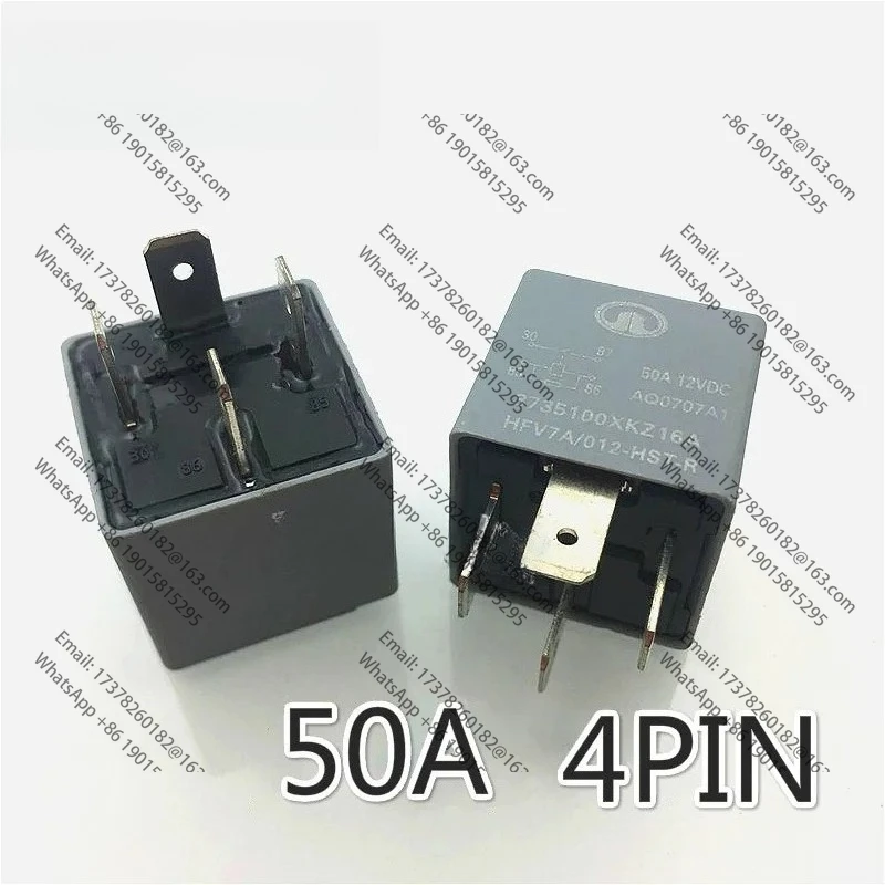 5 teile/los Neue Relais Hfv7a/012-HST-R HFV7A-012-HT-R HFV7A 012 HST R HT 12VDC 50a 4PIN Klimaanlage Fan Öl Pumpe Start Relais