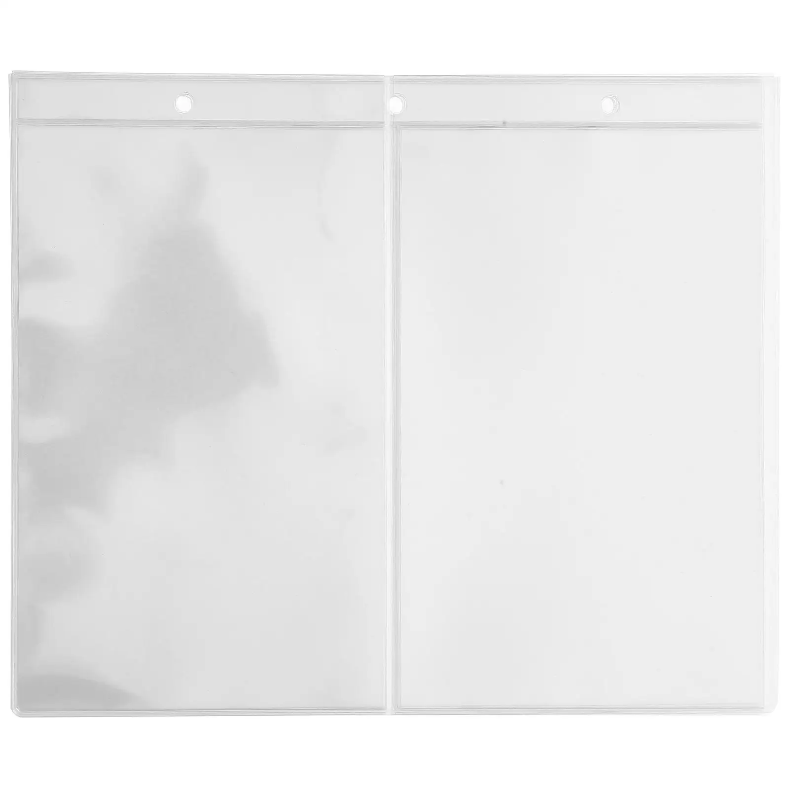 

2 Packs 20 Pages Paper Money Holders Banknote Album Pages Clear Storage Bags Currency Display Book for Collectors