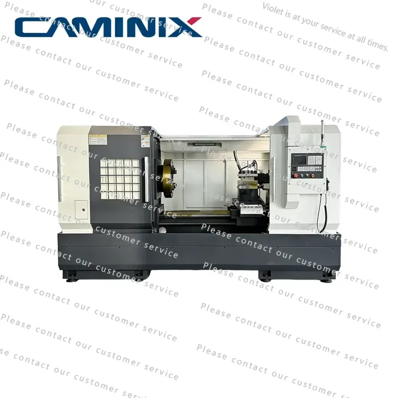 Heavy Horizontal CNC Lathe Automatic Pipe Threading Machine with Energy Saving Motor