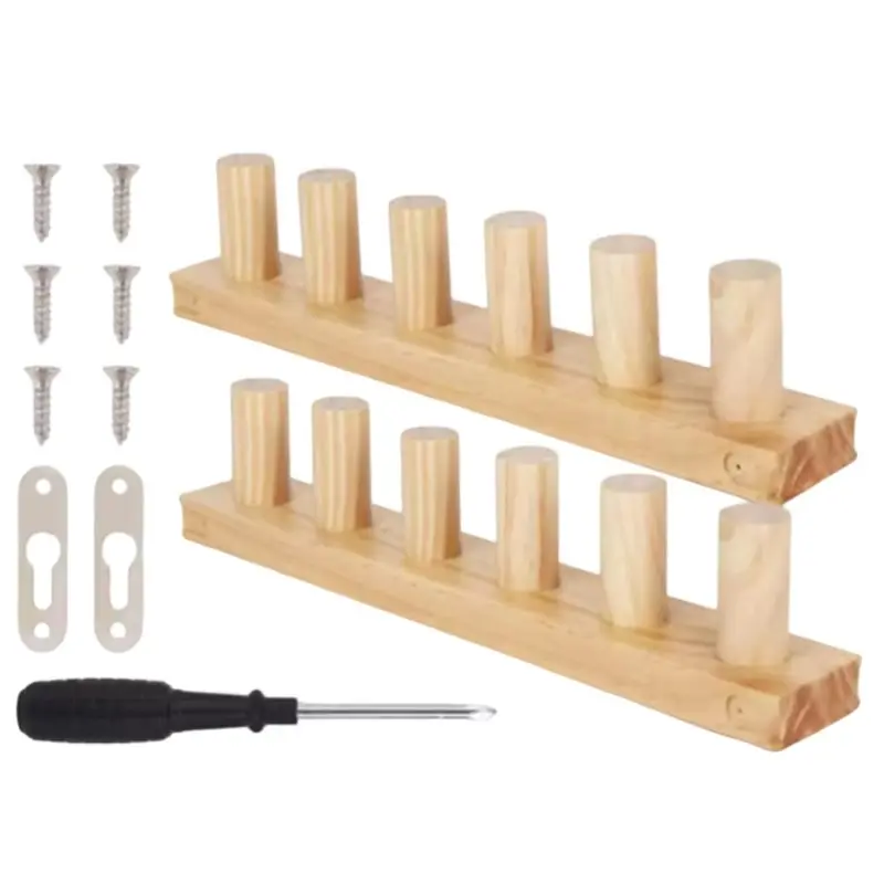 

Chunky Yarn Knitting-Loom Kit Adjustable Wooden Frame- For DIY Blankets, Scarves, And Home Decor For Beginners