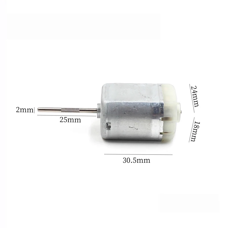 FC-280SC-20150 Mini 24mm Electric Motor DC 12V 11500RPM 25MM Long Shaft Car Door Lock Rearview Mirror Repair Motor