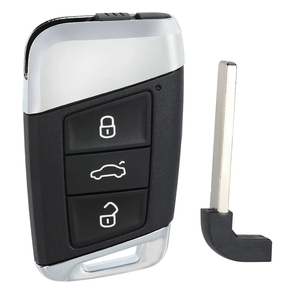 KEYECU 433MHz 3G0959752 MQB48 Chip Keyless Go For VW Volkswagen Passat Magotan B8 Skoda A7 Variant Remote Control Car Key Fob