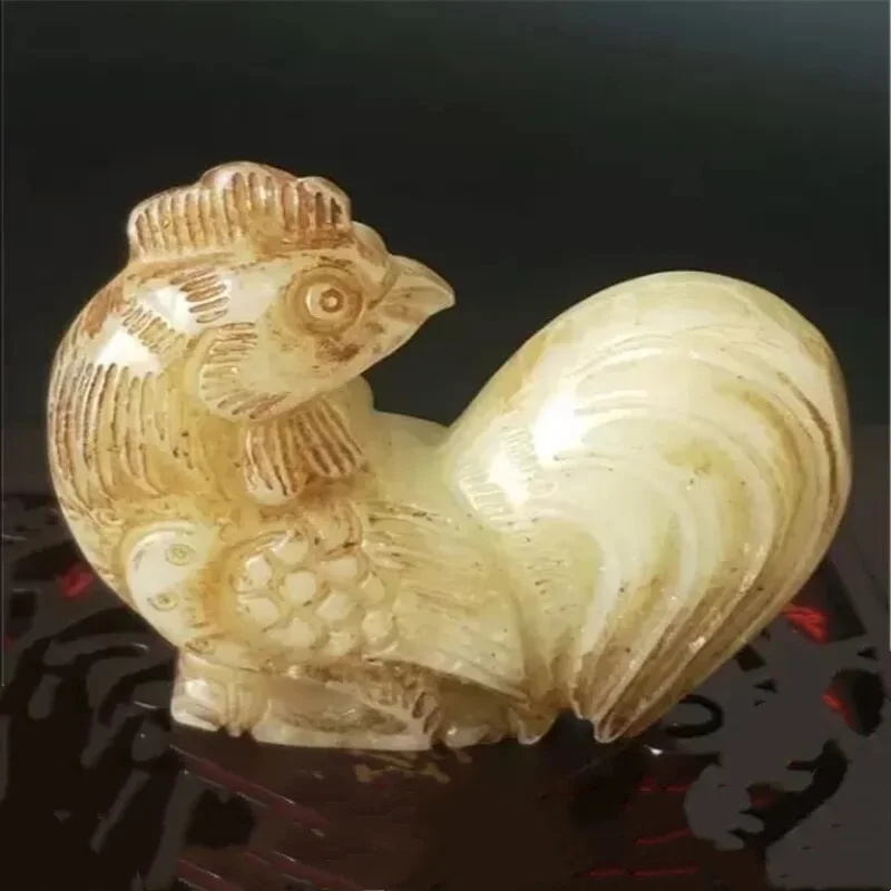 

China Jade Collection Chick Decoration Retro Jewelry Tea Pet Ornaments