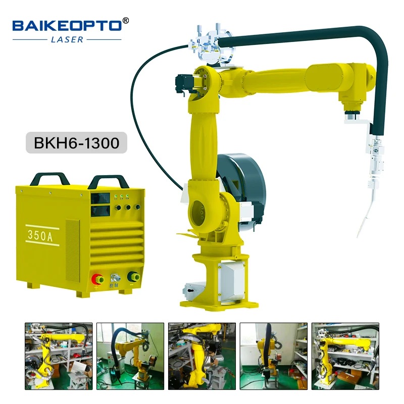 Robô industrial CNC Arc Welding, Braço robótico, 6 eixos com servo motor, Soldagem automática